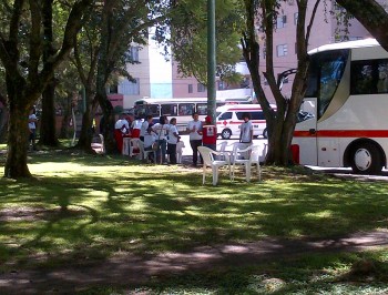 Cruz Roja Guatemalteca Jornada de Donación de Sangre en Pasos y Pedales