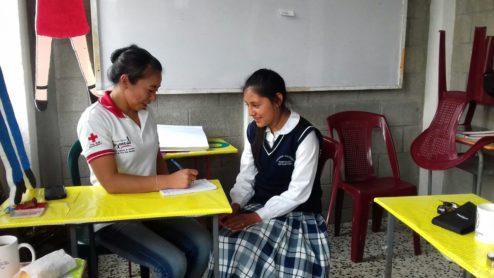 Cruz Roja Guatemalteca realiza una Jornada Médica en Tejutla, muncipio de San Marcos