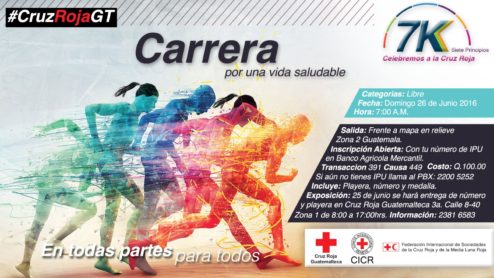 carrera cruz roja guatemalteca