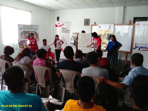 Cruz Roja Guatemalteca realiza acciones de entornos libres de estigma y discriminación